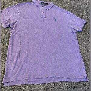 Polo Ralph Lauren purple polo shirt